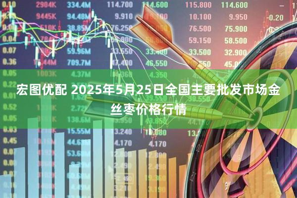 宏图优配 2025年5月25日全国主要批发市场金丝枣价格行情